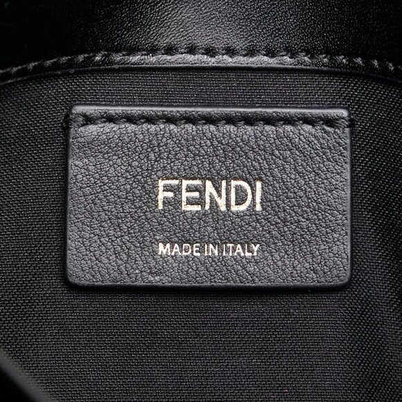 FENDI Black Leather Shoulder Bag - Picture 11 of 13